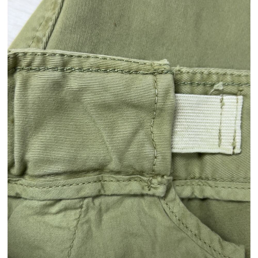 Coldwater Creek Womens Green Capri Pants Size 14P Expandable Waist - Picture 4 of 7